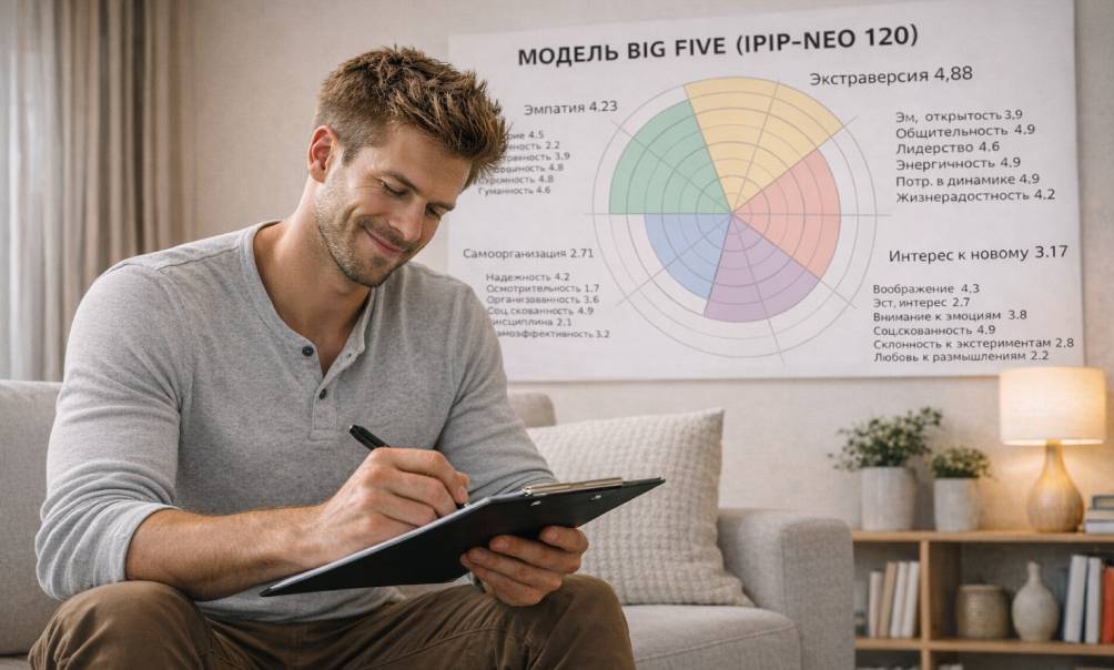 Тест Big Five онлайн: что это такое и как определить черты личности